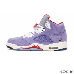 Alternative view of AJ 5 Retro Trophy Room Ice Blue Shoes Sneakers - nk0000146