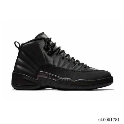 AJ 12 Retro Winterized Triple Black Shoes Sneakers - nk0001781