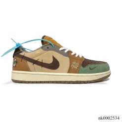 Zion Williamson x AJ 1 Low OG Voodoo Shoes Sneakers – nk0002534