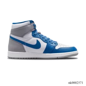 AJ 1 Retro High OG True Blue Shoes Sneakers - nk0002571