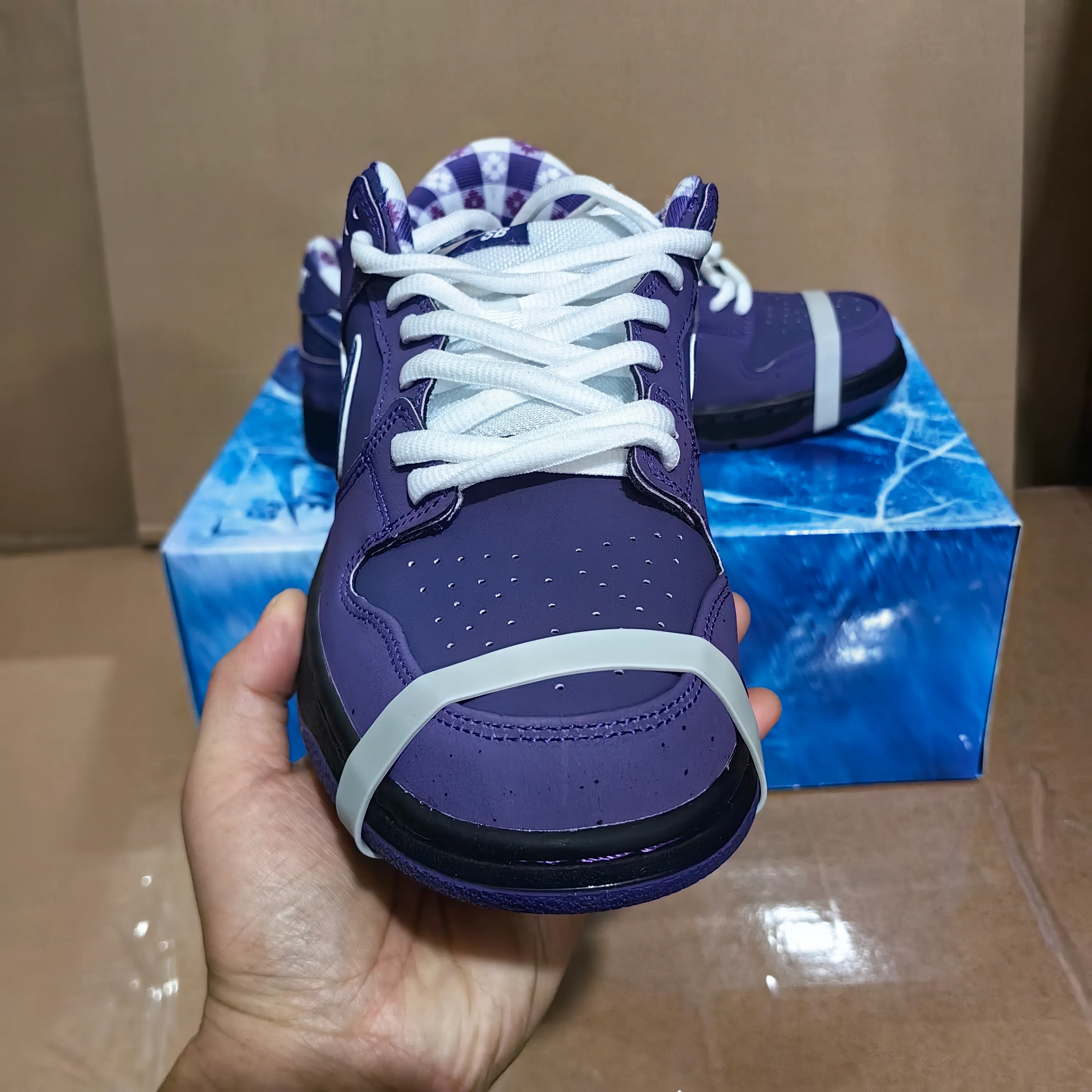SB Dunk Low Concepts Purple Lobster Shoes Sneakers - nk0000680 - Image 13