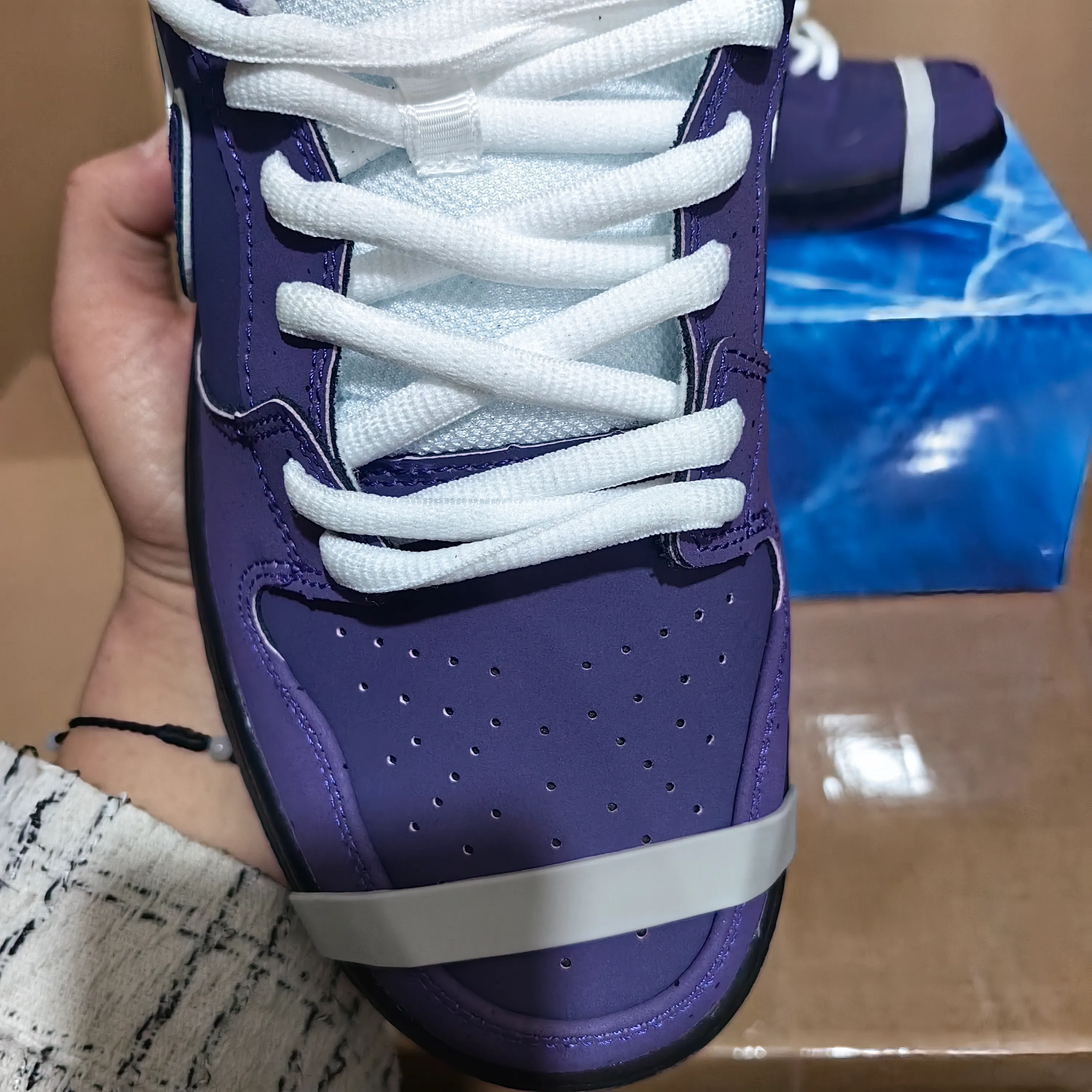 SB Dunk Low Concepts Purple Lobster Shoes Sneakers - nk0000680 - Image 16