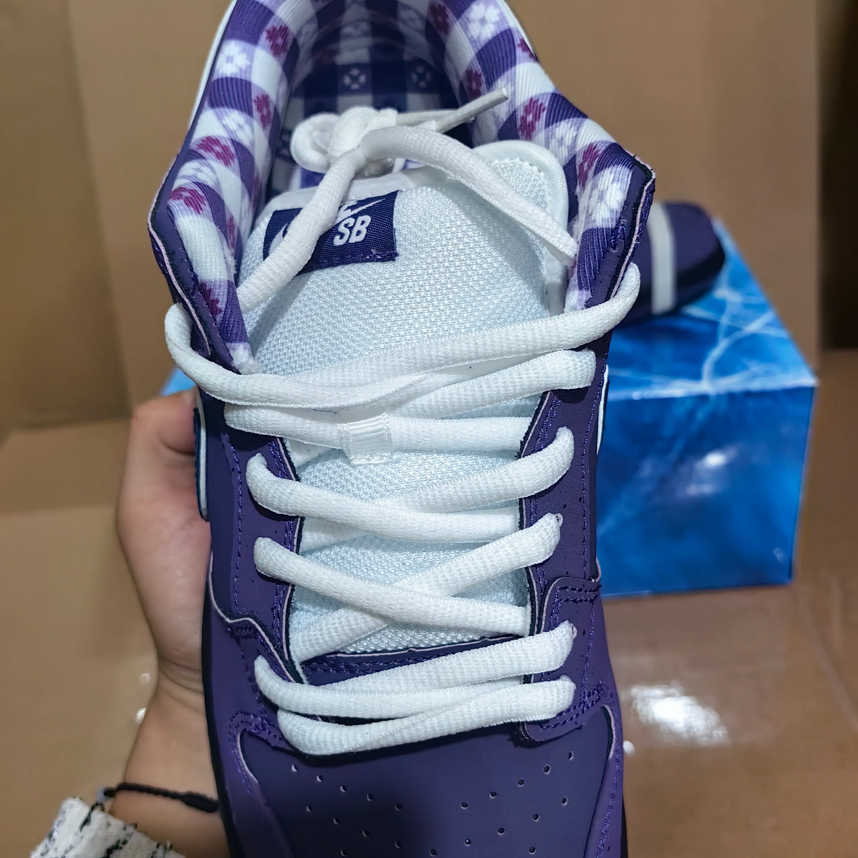 SB Dunk Low Concepts Purple Lobster Shoes Sneakers - nk0000680 - Image 17