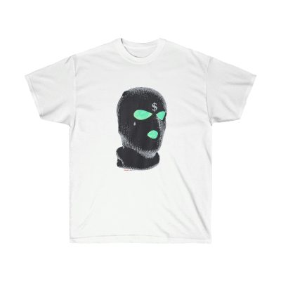 Dirty Money Men T-Shirt - White, L