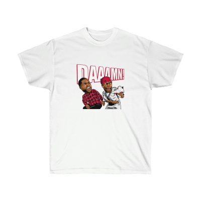 Friday Damn Men T-Shirt - White, L