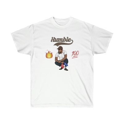Kendrick Damn Men T-Shirt - White, L