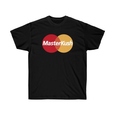 MasterKrush Yellow Red Logo Men T-Shirt - Black, L