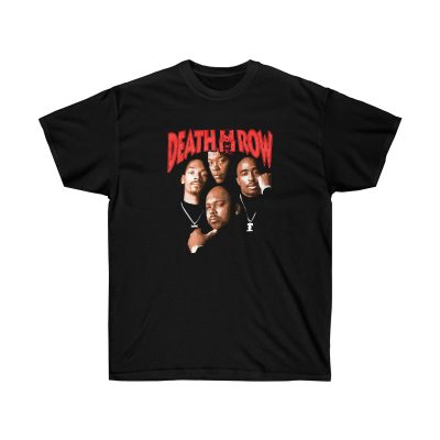 Rap Death Row Pic Men T-Shirt - Black, L