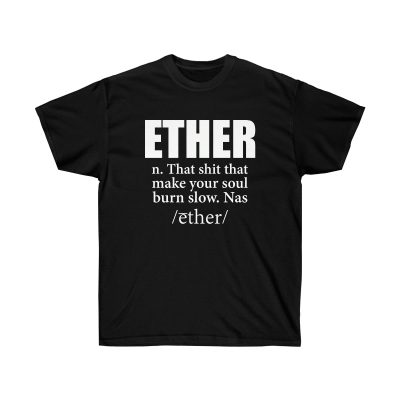 Ether Nas Men T-Shirt - Black, L