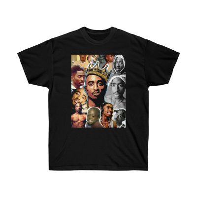 2Pac Through The Years Men T-Shirt - Black, L