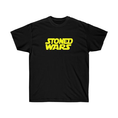 Stoned Yellow Wars Men T-Shirt - Black, L