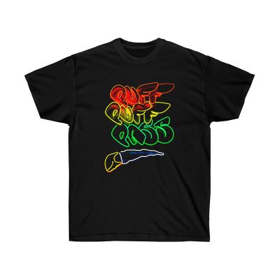 Puff Color Full Men T-Shirt - Black, L