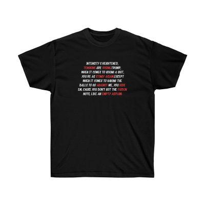 Tensions Are Rising Men T-Shirt - Black, L