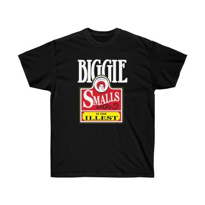 BIGGIE Small is The Illest Men T-Shirt - Black, L