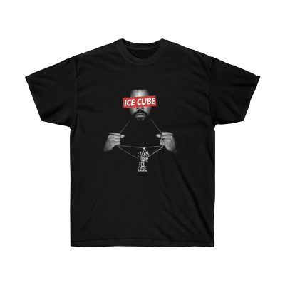 Vintage Style Ice Cube Men T-Shirt - Black, L