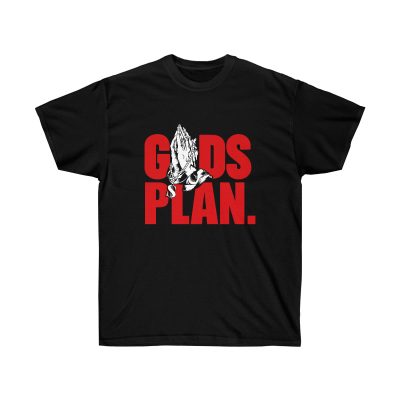 Gods Plan Men T-Shirt - Black, L