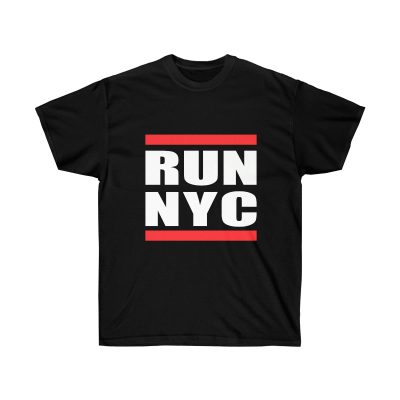 I Run NYC Men T-Shirt - Black, L
