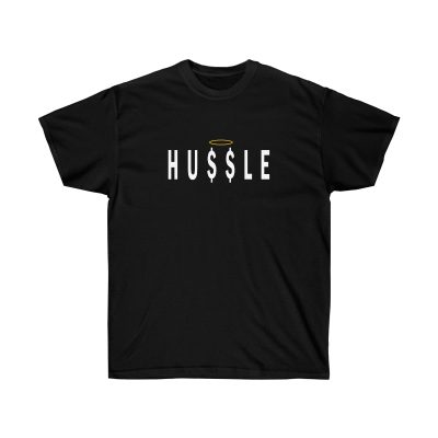 Hussle Halo Men T-shirt - Black, L
