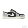 AJ 1 Low OG Black Cement Elephant Shoes Sneakers – nk0002832