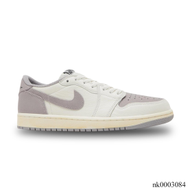 AJ 1 Low OG Atmosphere Grey Shoes Sneakers - nk0003084