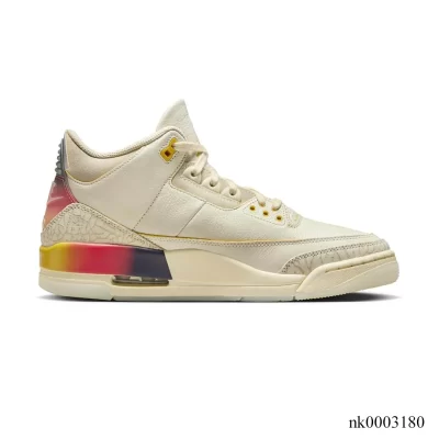 J Balvin x AJ 3 Medellín Sunset Shoes Sneakers - nk0003180