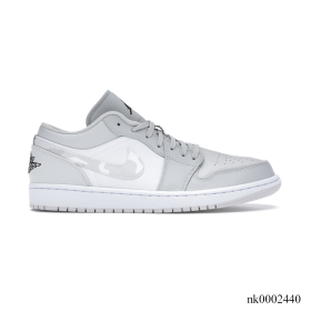 AJ 1 Low White Camo Shoes Sneakers - nk0002440