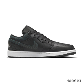 AJ 1 Low SE Black Elephant Shoes Sneakers - nk0003351