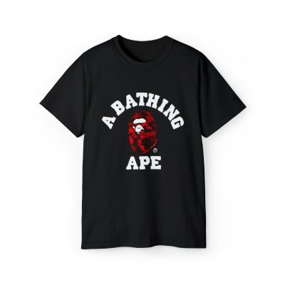 BAPE Color Camo College Tee T-Shirt - Black, L