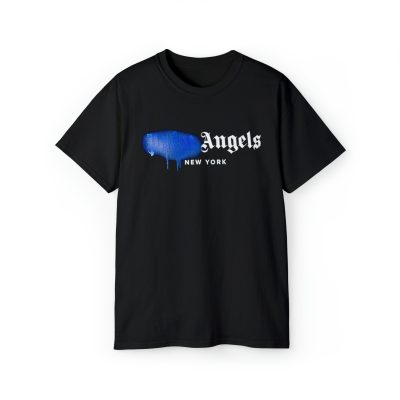 Palm Angels New York Sprayed Logo T-shirt - Black, L