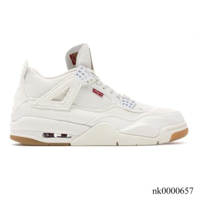 AJ 4 Retro Levi's White (Levi's Tag) Shoes Sneakers - nk0000657