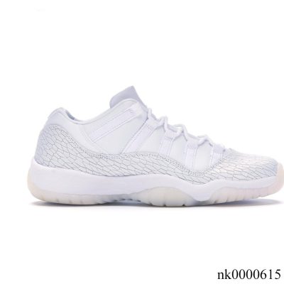 AJ 11 Retro Low Heiress Pure Platinum Shoes Sneakers - nk0000615