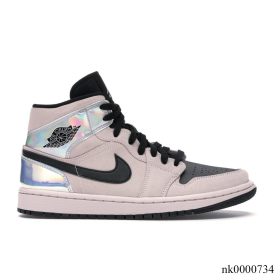 AJ 1 Mid Dirty Powder Iridescent (W) Shoes Sneakers - nk0000734