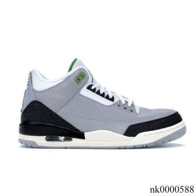 AJ 3 Retro Chlorophyll Shoes Sneakers - nk0000588