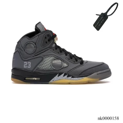 AJ 5 Retro OW Black Shoes Sneakers - nk0000158