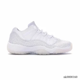 AJ 11 Retro Low Heiress Pure Platinum Shoes Sneakers - nk0000615