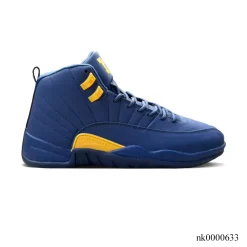 AJ 12 Retro Michigan Shoes Sneakers - nk0000633