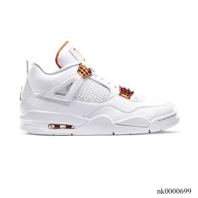 AJ 4 Retro Metallic Orange Shoes Sneakers - nk0000699