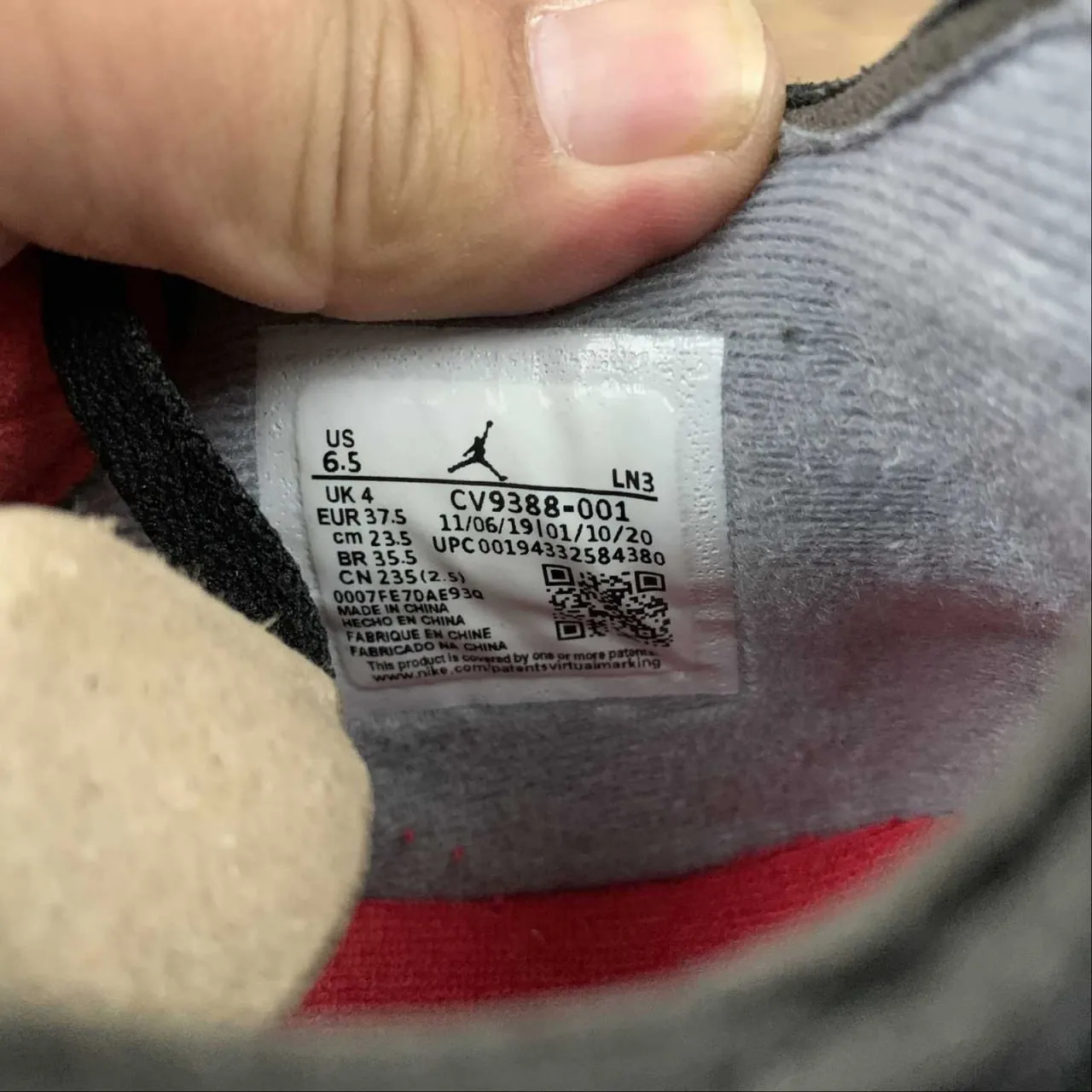 OW x AJ 4 Bred Shoes Sneakers – nk0000829 - Image 8