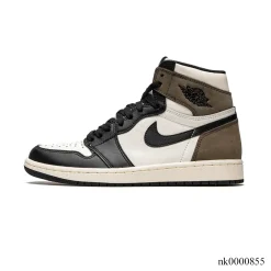 Alternative view of AJ 1 Retro High Dark Mocha Shoes Sneakers - nk0000855