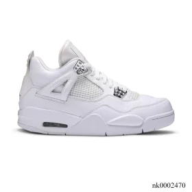 AJ 4 Retro 25th Silver Anniversary Shoes Sneakers (Big Size Available) - nk0002470