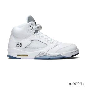 AJ 5 Retro Metallic White (2015) Shoes Sneakers - nk0002514