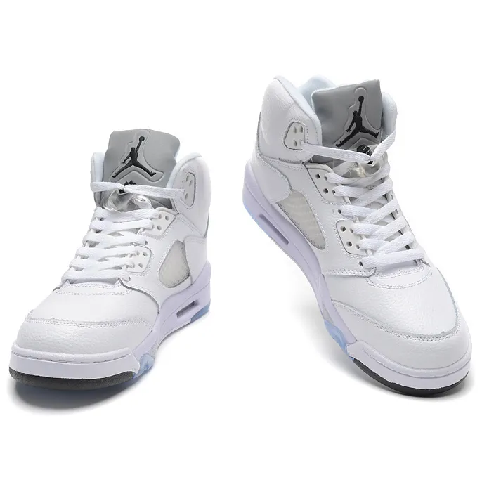 AJ 5 Retro Metallic White (2015) Shoes Sneakers - nk0002514 - Image 5