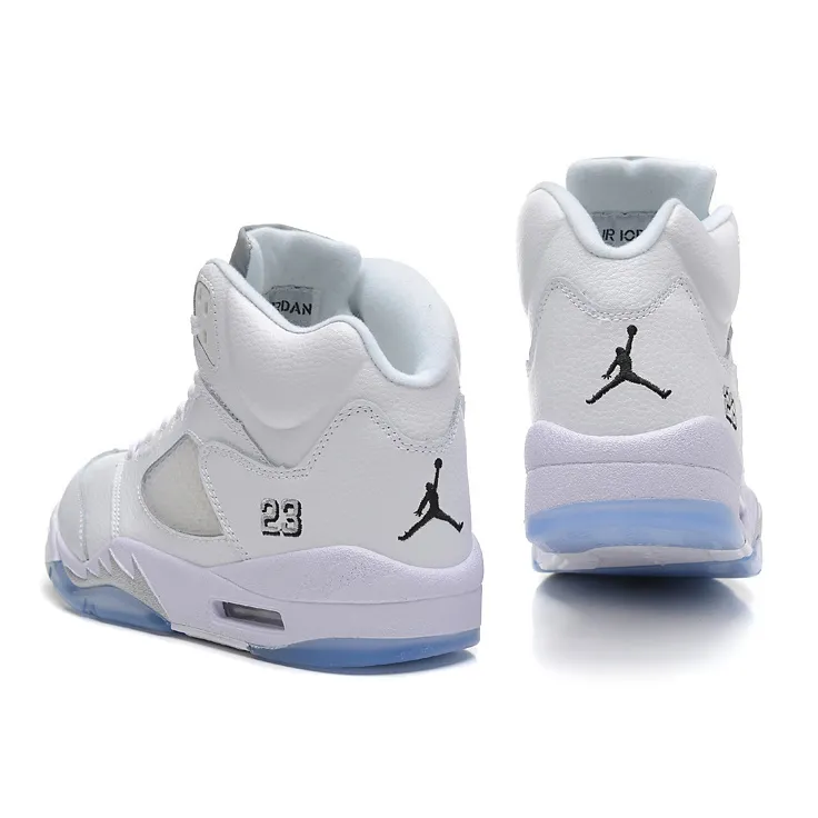 AJ 5 Retro Metallic White (2015) Shoes Sneakers - nk0002514 - Image 7
