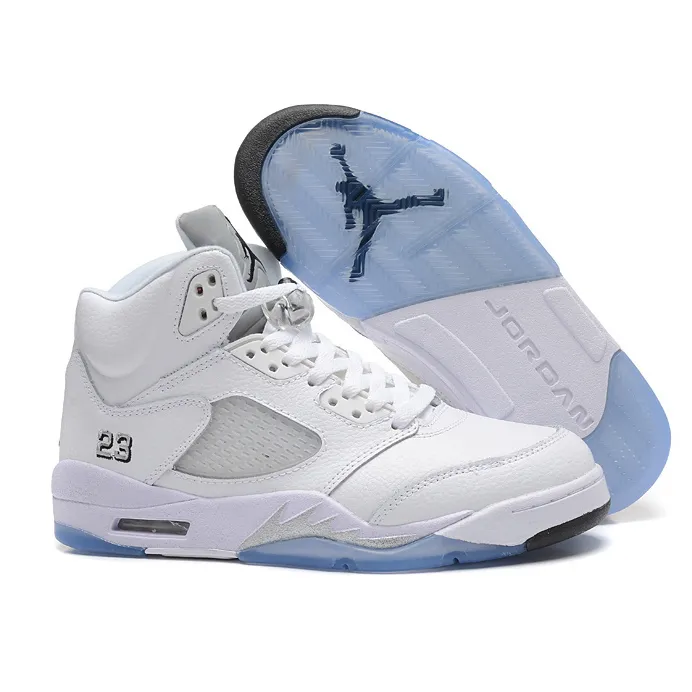 AJ 5 Retro Metallic White (2015) Shoes Sneakers - nk0002514 - Image 9