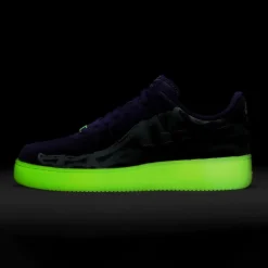 Alternative view of AF 1 Low Purple Skeleton Halloween Shoes Sneakers – nk0003307