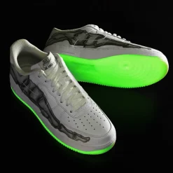 Alternative view of AF 1 Low White Skeleton Halloween Shoes Sneakers – nk0003316
