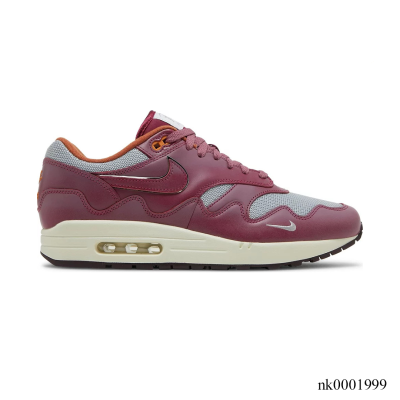 Patta x AM 1 Rush Maroon Shoes Sneakers - nk0001999