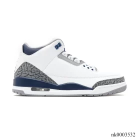 AJ 3 Midnight Navy Shoes Sneakers - nk0003532