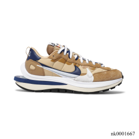 Sacai x VaporWaffle Sesame Blue Void Shoes Sneakers - nk0001667