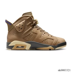 AJ 6 GORE-TEX Brown Kelp Shoes Sneakers - nk0003321m